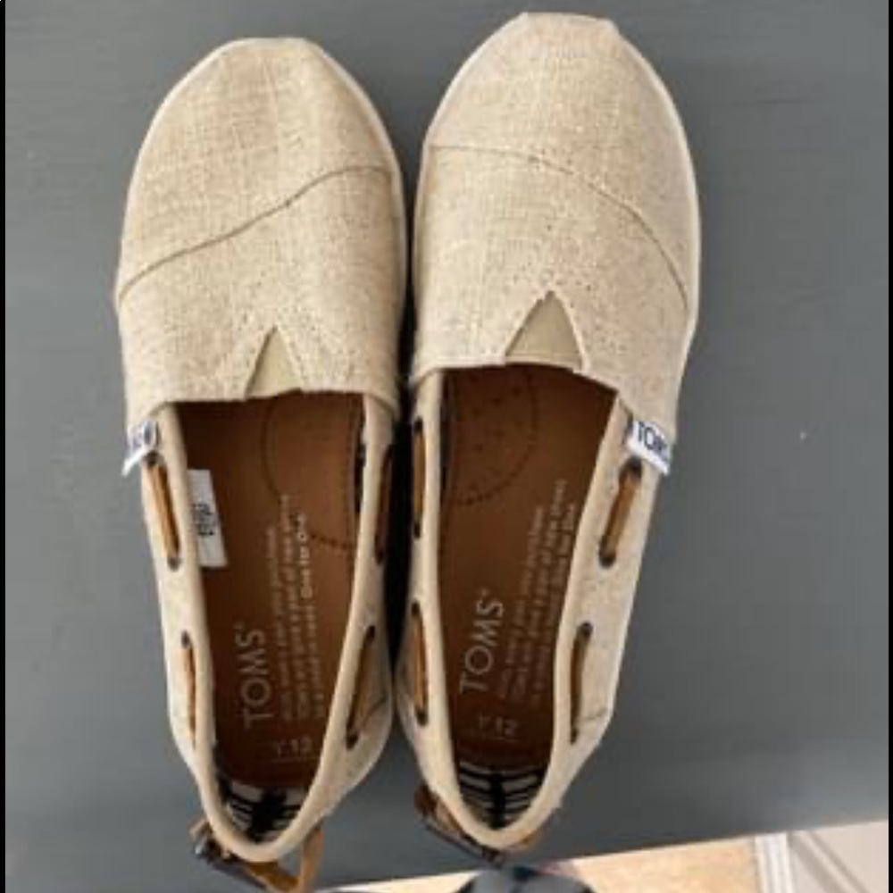 Toms boys slip on shoes